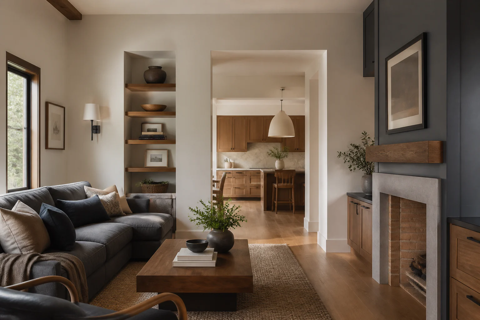 Representative premium but attainable lived-in residential interior; not a completed UES project.